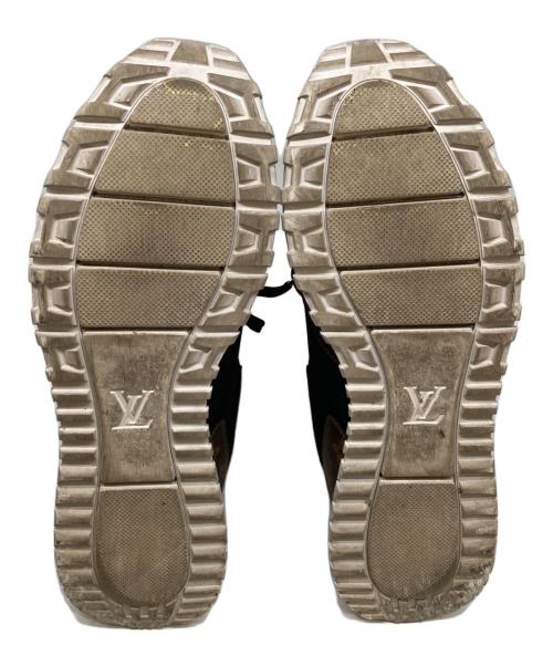 LOUIS VUITTON（ルイ ヴィトン）LOUIS VUITTON (ルイ ヴィトン) ランアウェイライン スニーカー ブラウス×ブラック サイズ:9の古着・服飾アイテム