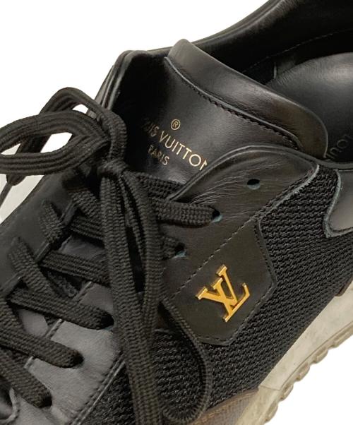 LOUIS VUITTON（ルイ ヴィトン）LOUIS VUITTON (ルイ ヴィトン) ランアウェイライン スニーカー ブラウス×ブラック サイズ:9の古着・服飾アイテム
