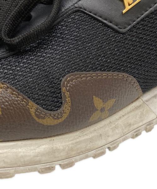 LOUIS VUITTON（ルイ ヴィトン）LOUIS VUITTON (ルイ ヴィトン) ランアウェイライン スニーカー ブラウス×ブラック サイズ:9の古着・服飾アイテム