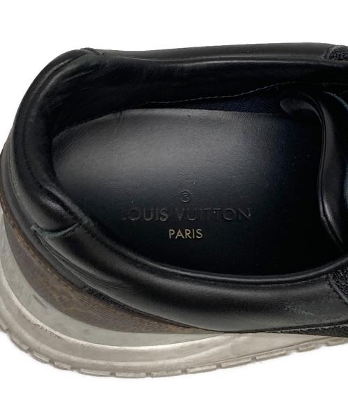 LOUIS VUITTON（ルイ ヴィトン）LOUIS VUITTON (ルイ ヴィトン) ランアウェイライン スニーカー ブラウス×ブラック サイズ:9の古着・服飾アイテム