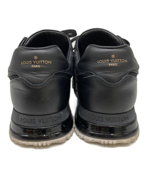 LOUIS VUITTON（ルイ ヴィトン）LOUIS VUITTON (ルイ ヴィトン) ランアウェイライン スニーカー ブラック サイズ:9の古着・服飾アイテム