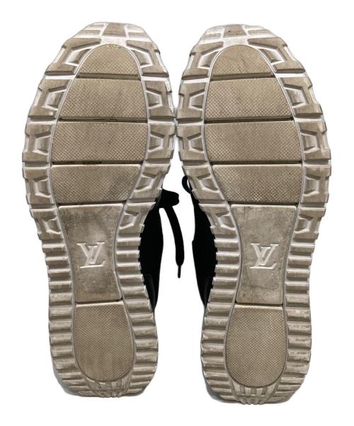 LOUIS VUITTON（ルイ ヴィトン）LOUIS VUITTON (ルイ ヴィトン) ランアウェイライン スニーカー ブラック サイズ:9の古着・服飾アイテム