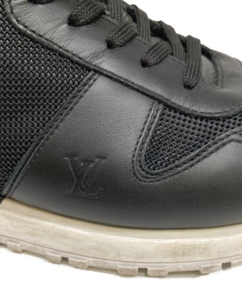 LOUIS VUITTON（ルイ ヴィトン）LOUIS VUITTON (ルイ ヴィトン) ランアウェイライン スニーカー ブラック サイズ:9の古着・服飾アイテム