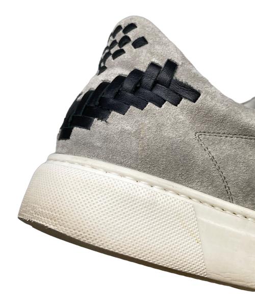 BOTTEGA VENETA（ボッテガベネタ）BOTTEGA VENETA (ボッテガベネタ) ローカットスニーカー グレー サイズ:43の古着・服飾アイテム