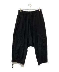 中古・古着通販】sulvam (サルバム) サルエルパンツ ブラック サイズ