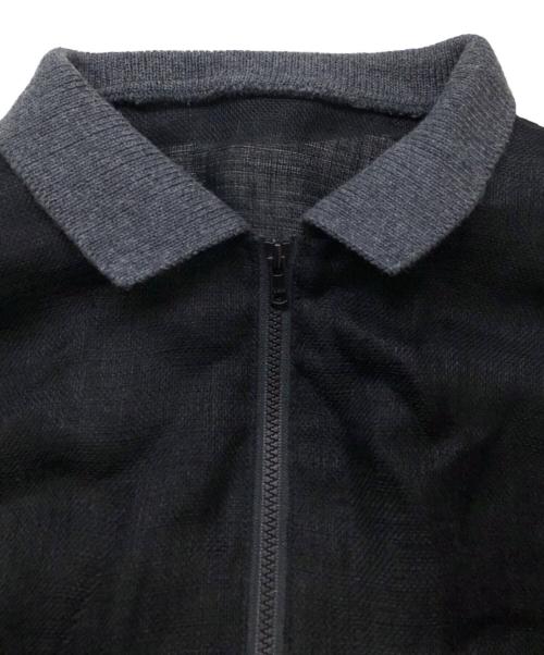 YOHJI YAMAMOTO（ヨウジヤマモト）YOHJI YAMAMOTO (ヨウジヤマモト) リネンワンピース ブラック サイズ:2の古着・服飾アイテム
