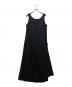 yohji yamamoto+noir (ヨウジヤマモトプリュスノアール) ノースリーブワンピース ブラック サイズ:1：16000円
