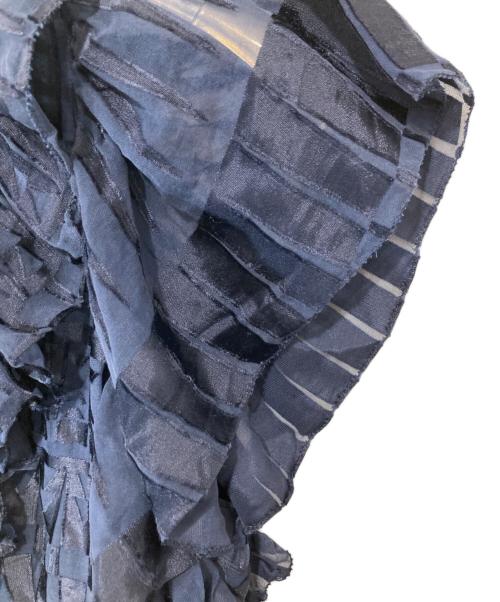 Kate Spade（ケイトスペード）Kate Spade (ケイトスペード) Madison ave シルクワンピース　NJMU9358 ネイビーの古着・服飾アイテム