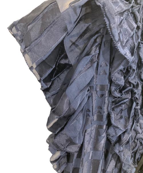 Kate Spade（ケイトスペード）Kate Spade (ケイトスペード) Madison ave シルクワンピース　NJMU9358 ネイビーの古着・服飾アイテム