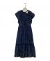 Kate Spade（ケイトスペード）の古着「シルクワンピース　NJMU9358」｜ネイビー