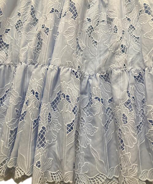 Crayme（クレイミー）Crayme (クレイミー) Shell Dance Dress ブルー サイズ:Fの古着・服飾アイテム