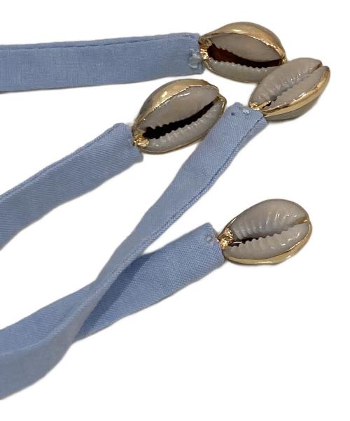 Crayme（クレイミー）Crayme (クレイミー) Shell Dance Dress ブルー サイズ:Fの古着・服飾アイテム