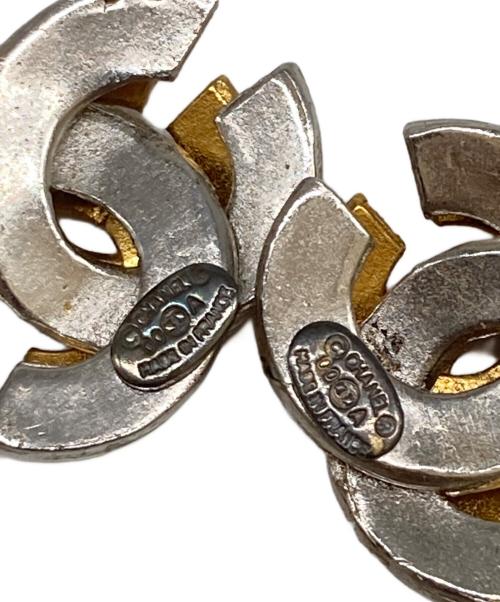 CHANEL（シャネル）CHANEL (シャネル) ダブルフープ/ココマークピアス シルバーの古着・服飾アイテム