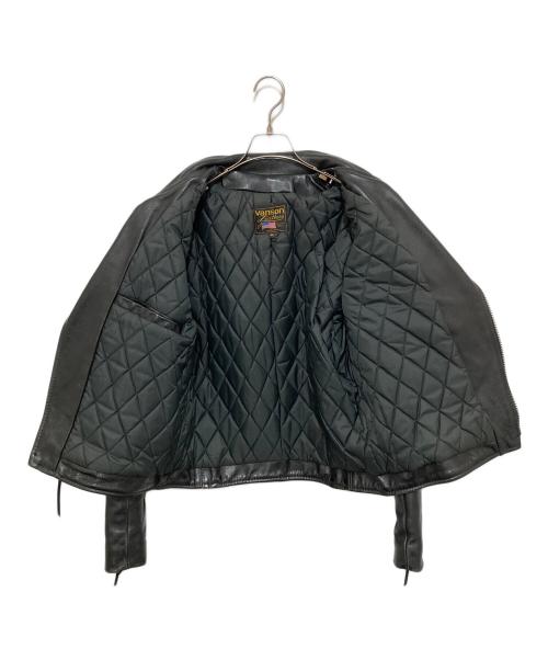VANSON(バンソン)（バンソン）VANSON(バンソン) (バンソン) C2 ライダースジャケット/レザージャケット ブラック サイズ:40の古着・服飾アイテム