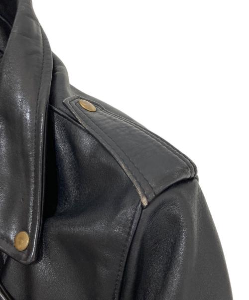 VANSON(バンソン)（バンソン）VANSON(バンソン) (バンソン) C2 ライダースジャケット/レザージャケット ブラック サイズ:40の古着・服飾アイテム