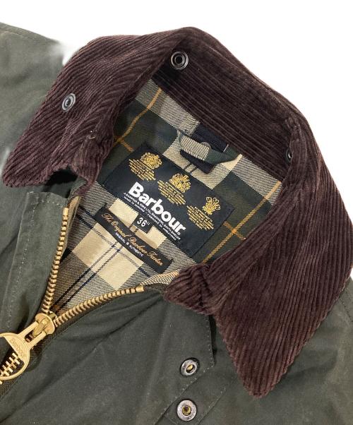 Barbour(バブアー)（バブアー）Barbour(バブアー) (バブアー) SL BORDER SL ボーダー 1502121 イングランド製 3ワラント オイルド オリーブ サイズ:36の古着・服飾アイテム