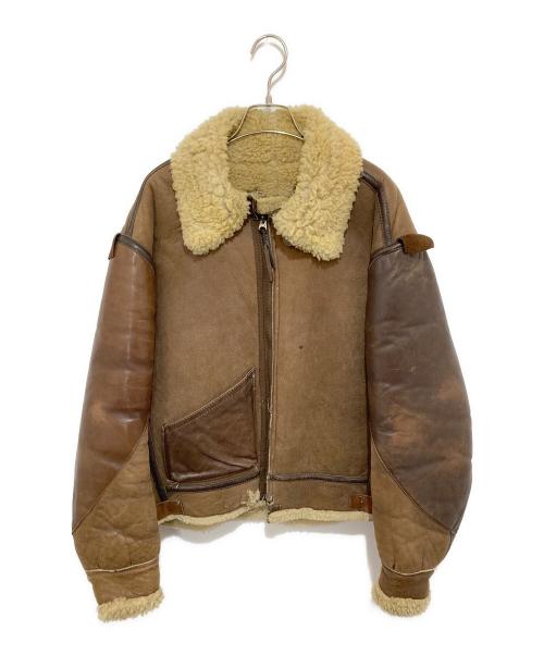 VANSON（バンソン）VANSON (バンソン) B-3ムートンジャケット / 大戦モデル ブラウン サイズ:38の古着・服飾アイテム