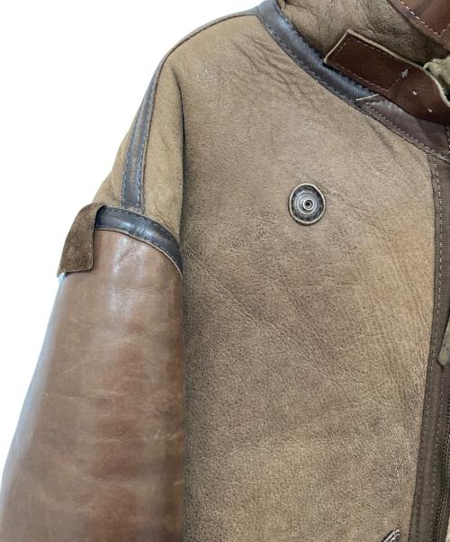 VANSON（バンソン）VANSON (バンソン) B-3ムートンジャケット / 大戦モデル ブラウン サイズ:38の古着・服飾アイテム