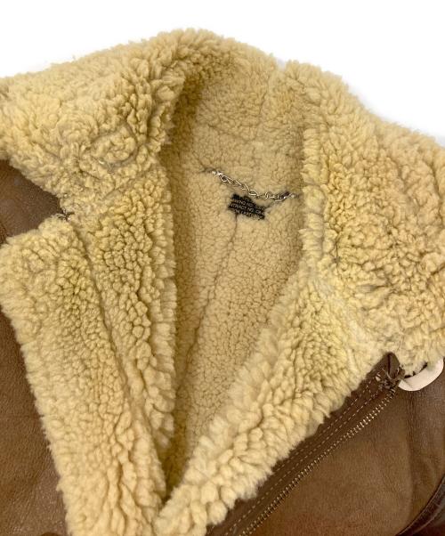 VANSON（バンソン）VANSON (バンソン) B-3ムートンジャケット / 大戦モデル ブラウン サイズ:38の古着・服飾アイテム