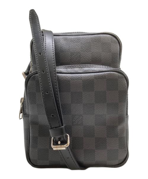 LOUIS VUITTON（ルイ ヴィトン）LOUIS VUITTON (ルイ ヴィトン) ルイ・ヴィトン LOUIS VUITTON レム N41446 ブラック ダミエグラフィット メンズ ショルダーバッグ サイズ:MMの古着・服飾アイテム
