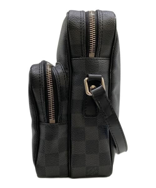 LOUIS VUITTON（ルイ ヴィトン）LOUIS VUITTON (ルイ ヴィトン) ルイ・ヴィトン LOUIS VUITTON レム N41446 ブラック ダミエグラフィット メンズ ショルダーバッグ サイズ:MMの古着・服飾アイテム