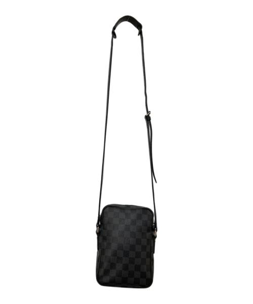 LOUIS VUITTON（ルイ ヴィトン）LOUIS VUITTON (ルイ ヴィトン) ルイ・ヴィトン LOUIS VUITTON レム N41446 ブラック ダミエグラフィット メンズ ショルダーバッグ サイズ:MMの古着・服飾アイテム