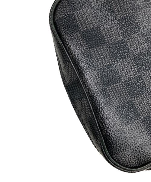 LOUIS VUITTON（ルイ ヴィトン）LOUIS VUITTON (ルイ ヴィトン) ルイ・ヴィトン LOUIS VUITTON レム N41446 ブラック ダミエグラフィット メンズ ショルダーバッグ サイズ:MMの古着・服飾アイテム