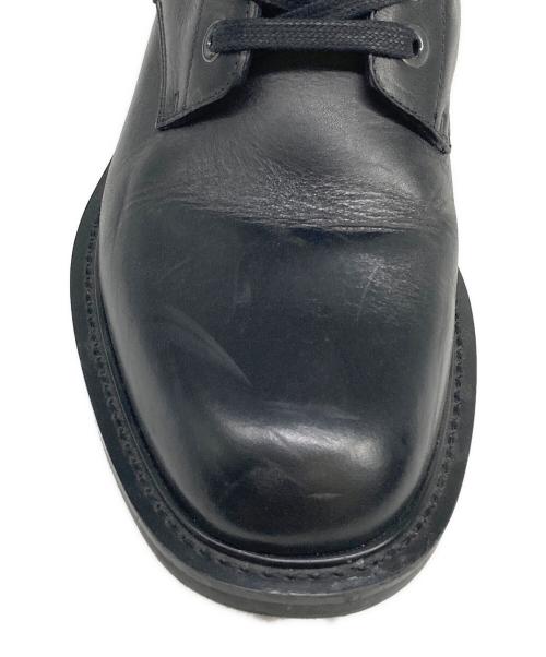 JIMMY CHOO（ジミーチュウ）JIMMY CHOO (ジミーチュウ) レースアップブーツ ブラック サイズ:43の古着・服飾アイテム