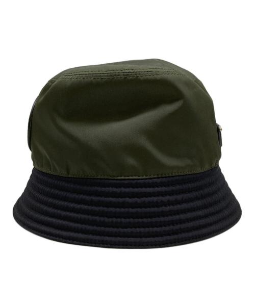 PRADA（プラダ）PRADA (プラダ) バケットハット ブラック サイズ:XLの古着・服飾アイテム