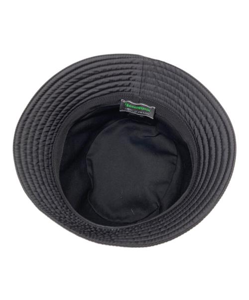 PRADA（プラダ）PRADA (プラダ) バケットハット ブラック サイズ:XLの古着・服飾アイテム