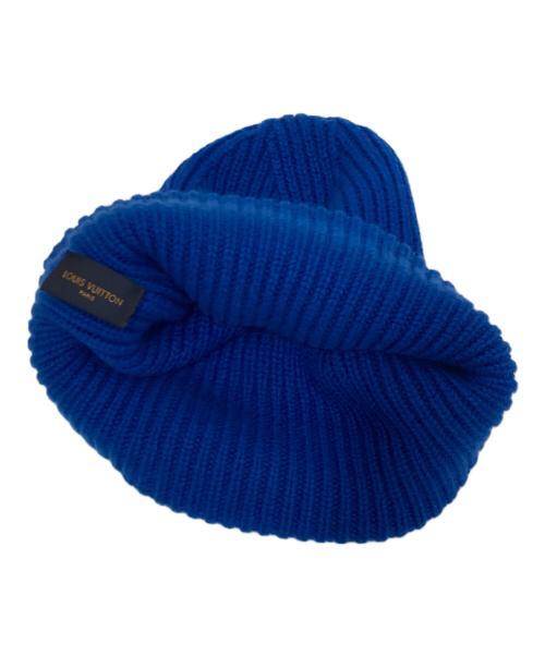 LOUIS VUITTON（ルイ ヴィトン）LOUIS VUITTON (ルイ ヴィトン) ボネ・LV アヘッド ブルーの古着・服飾アイテム