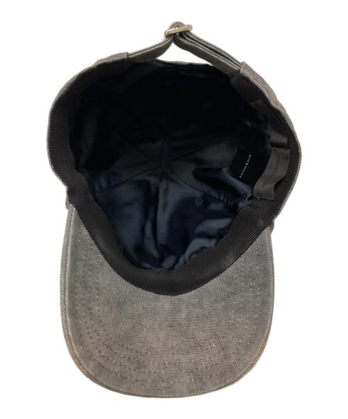 GIVENCHY（ジバンシィ）GIVENCHY (ジバンシィ) CURVED CAP W/LOGO グレーの古着・服飾アイテム