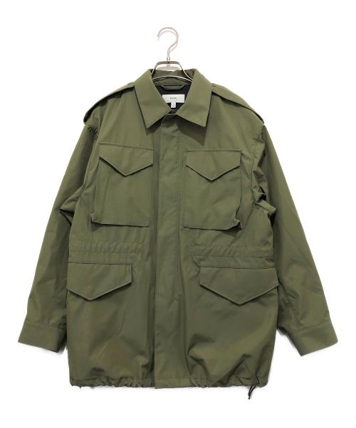 HYKE（ハイク）HYKE (ハイク) UNITED ARROWS (ユナイテッドアローズ) UNITED ARROWS別注 M51 FIELD JACKET　ダブルジップフィールドジャケット オリーブ サイズ:2の古着・服飾アイテム