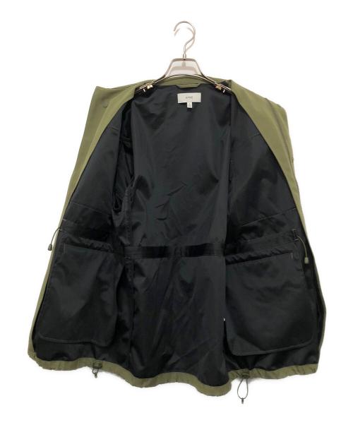 HYKE（ハイク）HYKE (ハイク) UNITED ARROWS (ユナイテッドアローズ) UNITED ARROWS別注 M51 FIELD JACKET　ダブルジップフィールドジャケット オリーブ サイズ:2の古着・服飾アイテム