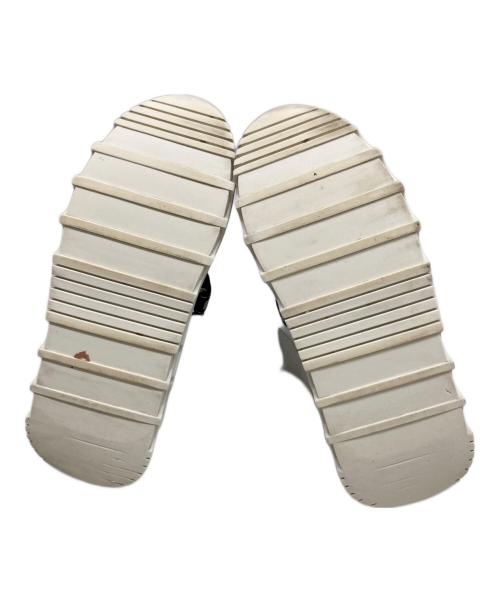 MIU MIU（ミュウミュウ）MIU MIU (ミュウミュウ) ロゴベルト厚底スニーカー ブラック サイズ:38の古着・服飾アイテム