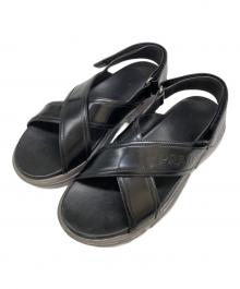 PRADA（プラダ）の古着「エアソールサンダル」｜ブラック