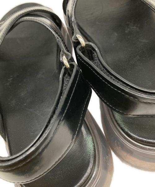 PRADA（プラダ）PRADA (プラダ) エアソールサンダル ブラック サイズ:36.5の古着・服飾アイテム