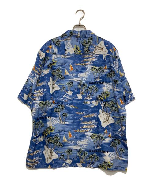 WACKO MARIA（ワコマリア）WACKO MARIA (ワコマリア) HAWAIIAN SHIRT ブルー サイズ:Mの古着・服飾アイテム