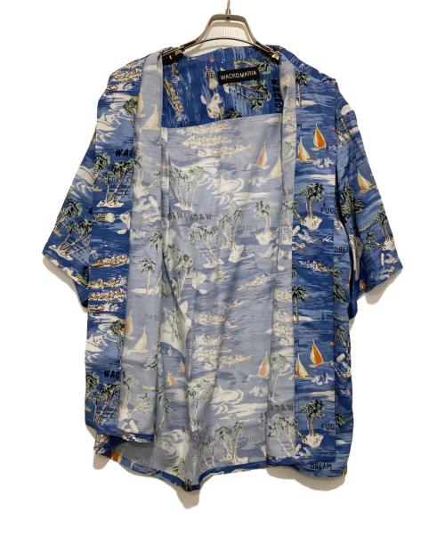 WACKO MARIA（ワコマリア）WACKO MARIA (ワコマリア) HAWAIIAN SHIRT ブルー サイズ:Mの古着・服飾アイテム