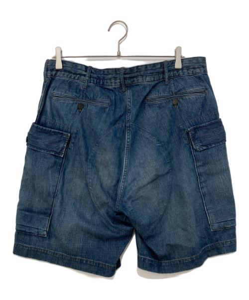 RRL（ダブルアールエル）RRL (ダブルアールエル) Denim Cargo Shorts インディゴ サイズ:81cm (W32)の古着・服飾アイテム