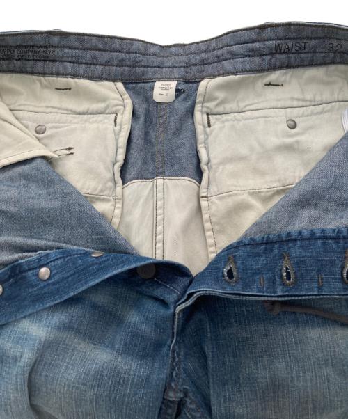 RRL（ダブルアールエル）RRL (ダブルアールエル) Denim Cargo Shorts インディゴ サイズ:81cm (W32)の古着・服飾アイテム