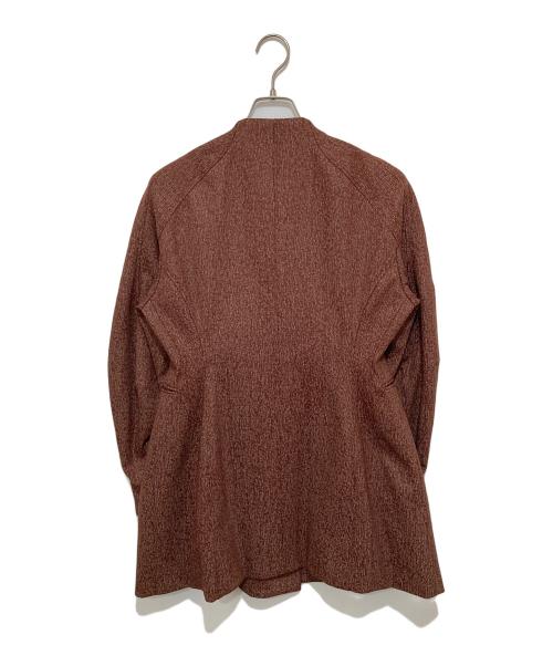 mame kurogouchi(マメクロゴウチ)（マメクロゴウチ）mame kurogouchi(マメクロゴウチ) (マメクロゴウチ) Wool Smooth Flap Jacket レッド サイズ:2の古着・服飾アイテム