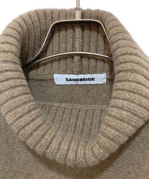SANDBEIGE（サンドベージュ）SANDBEIGE (サンドベージュ) CLORIA PULLOVER ブラウン サイズ:記載無しの古着・服飾アイテム