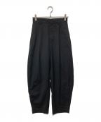LOEFF(ロエフ)ロエフ）の古着「LF W TORO BONTANG TRS/ウールボンタンパンツ」｜ブラック