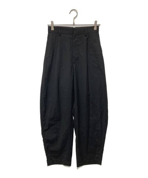 LOEFF(ロエフ)（ロエフ）LOEFF(ロエフ) (ロエフ) LF W TORO BONTANG TRS/ウールボンタンパンツ ブラック サイズ:00の古着・服飾アイテム