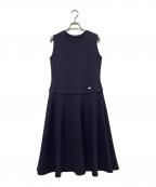 daisy lin for foxeyデイジーリン フォー フォクシー）の古着「ノースリーブワンピース」｜ネイビー