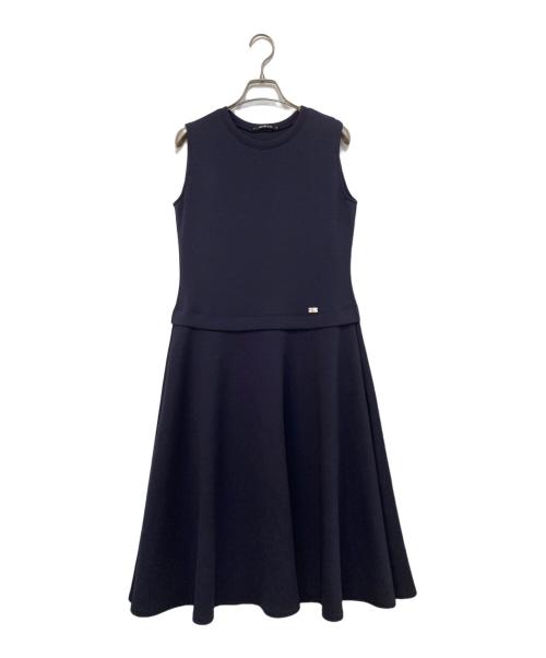 daisy lin for foxey（デイジーリン フォー フォクシー）DAISY LIN for FOXEY (デイジーリン フォー フォクシー) ノースリーブワンピース ネイビー サイズ:38の古着・服飾アイテム