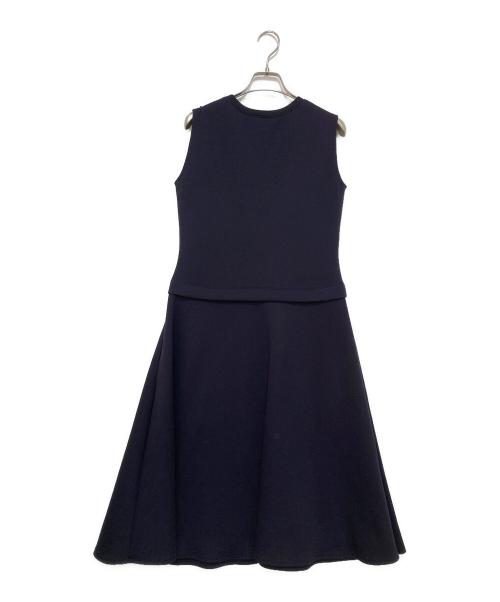 daisy lin for foxey（デイジーリン フォー フォクシー）DAISY LIN for FOXEY (デイジーリン フォー フォクシー) ノースリーブワンピース ネイビー サイズ:38の古着・服飾アイテム