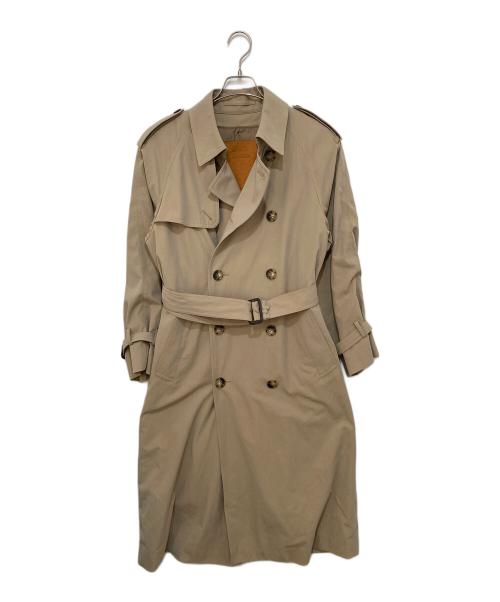 MACPHEE(マカフィー)（マカフィー）MACPHEE(マカフィー) (マカフィー) シャンブレーツイルトレンチコート ブラウン サイズ:34の古着・服飾アイテム