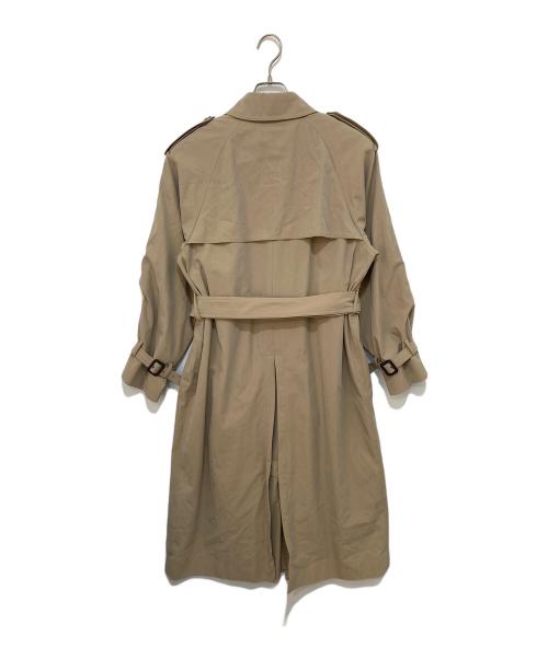 MACPHEE(マカフィー)（マカフィー）MACPHEE(マカフィー) (マカフィー) シャンブレーツイルトレンチコート ブラウン サイズ:34の古着・服飾アイテム